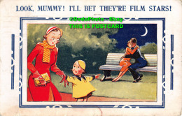 R449843 Look Mummy. Ill Bet Theyre Film Stars. Bamforth. Comic Series. No. 3995. - Mundo