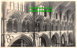 R449855 Angel Choir. Lincoln Cathedral. Walter Scott. RP. G959 - Monde