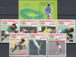 Guine Bissau 1989 - Olympic Games Barcelona 92 Mnh** - Ete 1992: Barcelone