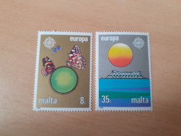 TIMBRES  MALTE    ANNEE   1986   N  727  /  728     NEUFS  LUXE** - Malta