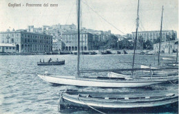 CAGLIARI - PANORAMA DAL MARE - F.P. - Cagliari