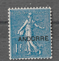 ANDORRE 18 NEUF** TB - Unused Stamps