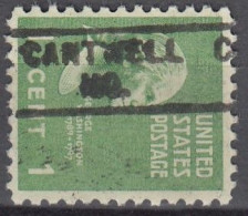 USA LOCAL Precancel/Vorausentwertung/Preo From MISSOURI - Cantwell  - Type 729 - Voorafgestempeld