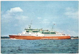 CPSM BATEAUX. THORESEN CAR FERRIES. SOUTHAMPTON - CHERBOURG/LE HAVRE - Veerboten