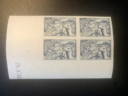 FEZZAN YT 42 NEUF** TB BLOC NON DENTELE COIN DATÉ - Unused Stamps