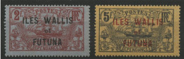 WALLIS Et FUTUNA N°16 + 17 Neufs * (MH) Cote 29 € TB - Unused Stamps