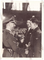 RO 47 - 20943 Unicat, HIMMLER In Bucovina, Cartoteca Al III Reich 29/24 Cm, Romania - Old Press Photo 18/13cm - 1941 - Oorlog, Militair