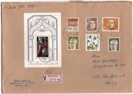 GERMANY - BIG COVER - V - Letter 1984 Freiburg - Cartas & Documentos