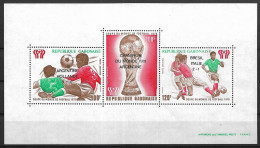 GABON 1978 WINNERS WORLD CUP, OVERPRINT MNH - Gabon