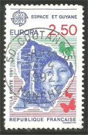 EU91-12b EUROPA-CEPT 1991 France COUTANCES Espace Space Communication Satellite - 1990