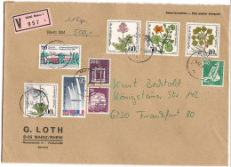 GERMANY - BIG COVER - V - Letter 1983 Mainz - Lettres & Documents