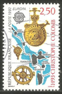 EU92-3d EUROPA-CEPT 1992 France Colomb Columbus Découverte Amérique America Discovery MNH ** Neuf SC - Sonstige & Ohne Zuordnung