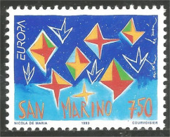 EU93-2 EUROPA-CEPT 1993 San Marino Art Contemporain MNH ** Neuf SC - 1993