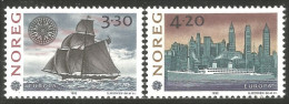 EU92-4 EUROPA-CEPT 1992 Norway Colomb Columbus Découverte Amérique America Discovery MNH ** Neuf SC - 1992