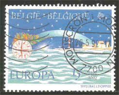 EU92-2b EUROPA-CEPT 1992 Belgique Colomb Columbus Découverte Amérique America Discovery MNH ** Neuf SC - Barcos