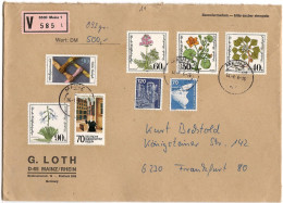 GERMANY - BIG COVER - V - Letter 1984 Mainz - Cartas & Documentos