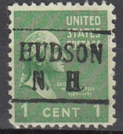 USA LOCAL Precancel/Vorausentwertung/Preo From NEW HAMPSHIRE - Hudson - Type L-1 HS - Preobliterati