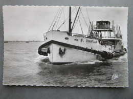 CP 17 Charente Maritime SABLANCEAUX -  Le Bac LE S.CHAMPLAIN  à L'arrivée  Vers 1950 - Autres & Non Classés