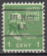 USA LOCAL Precancel/Vorausentwertung/Preo From NEW HAMPSHIRE - Rye Beach - Type 719 - Preobliterati