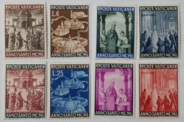 1949 Vaticano-Santo Anno- 8 Valori NUOVI MNH** - Unused Stamps