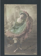 CPA - Spectacle - Artistes - Angèle De Lérida - Colorisée - Robe Pailletée - Circulée - Entertainers