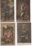 LOT De 6 CPA ( Theme Militaria ) - Guerre 1914-18