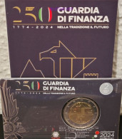 2 Euro Gedenkmünze 2024 Nr. 6 - Italien / Italy / Italia - Finanzpolizei BU Coincard - Italie