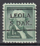 USA LOCAL Precancel/Vorausentwertung/Preo From SOUTH DAKOTA - Leola - Type 716 - Contenitore Per Francobolli