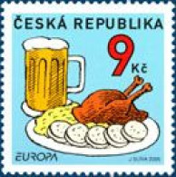 ** 436 Czech Republic EUROPA 2005 Beer Sauerkraut Dumpling Goose - Birre