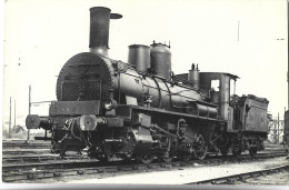 TRAIN - LOCOMOTIVE - CARTE PHOTO - Trains