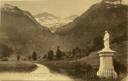 CPA (Haute Garonne) - Environs De LUCHON. La Vierge Et La Vallée Du Lys - Other & Unclassified