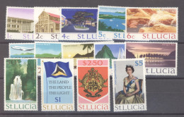 Sainte Lucie  :  Yv  259-72  ** - St.Lucia (...-1978)