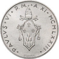 Vatican, Paul VI, 10 Lire, 1973 (Anno XI), Rome, Aluminium, SPL+, KM:119 - Vaticano (Ciudad Del)