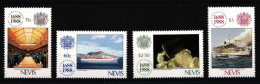 Nevis 501-504 Postfrisch Lloyds #JH824 - St.Kitts Und Nevis ( 1983-...)