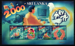 Sri Lanka Block 79 Postfrisch #KG792 - Sri Lanka (Ceylan) (1948-...)