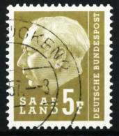 SAAR OPD 1957 Nr 411 Gestempelt X5FA2E6 - Oblitérés