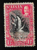 1936 Ventine Falls Michel LC 86A Stamp Number LC 97 Yvert Et Tellier LC 95 Stanley Gibbons LC 115 Used - St.Lucia (1979-...)