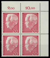 BRD 1964 Nr 429 Postfrisch VIERERBLOCK ECKE-ORE X7ECD22 - Nuevos