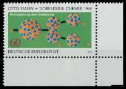 BRD 1979 Nr 1020 Postfrisch ECKE-URE X80792E - Unused Stamps