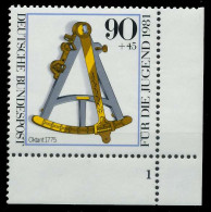 BRD BUND 1981 Nr 1093 Postfrisch FORMNUMMER 1 X811682 - Unused Stamps