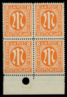 BIZONE AM-POST Nr 14-By Passerloch M. R. Postfrisch VIE X81E77E - Mint