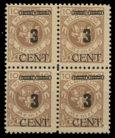 MEMEL 1923 Nr 186 Postfrisch VIERERBLOCK X887876 - Klaipeda 1923