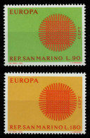 SAN MARINO 1970 Nr 955-956 Postfrisch SA6EA2E - Ungebraucht