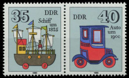 DDR ZUSAMMENDRUCK Nr WZd490 Postfrisch WAAGR PAAR SBF9792 - Zusammendrucke