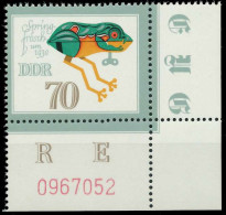 DDR 1981 Nr 2666 Postfrisch ECKE-URE X17F0CE - Unused Stamps