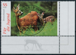 BRD BUND 2006 Nr 2542 Zentrisch Gestempelt ECKE-URE X34A8D6 - Used Stamps