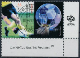 BRD BUND 2005 Nr 2440 Zentrisch Gestempelt ECKE-URE X397EFA - Used Stamps