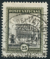 VATIKAN 1933 Nr 25 Gestempelt X3C245E - Oblitérés