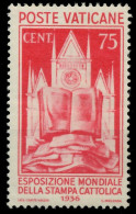 VATIKAN 1936 Nr 55 Ungebraucht X3C261A - Ungebraucht