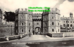 R449978 Henry VIII Gateway. Windsor Castle. H 2406. Valentines. RP - World